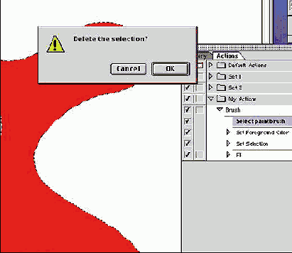������������� �������� (Actions) � Photoshop