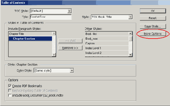 � ������ ��������� ���������� Style: 