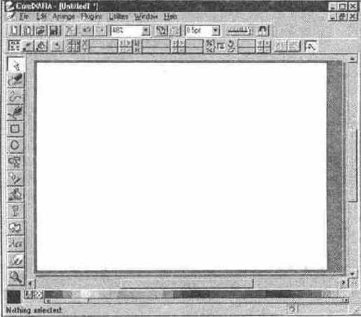 Просмотр печатной области в режиме Show Print Borders