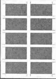 Печать нескольких копий документа на одном листе бумаге