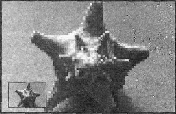 Мозаичная структура точечных изображений