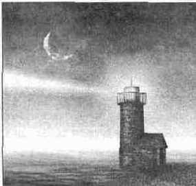 Маяк на берегу моря