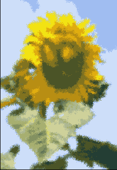 �������� ������� Filter > Stylize (�����������) > Diffuse (����������)