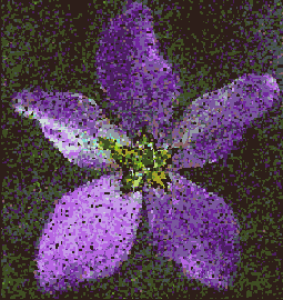 �������� ������� Filter > Pixelate > Facet