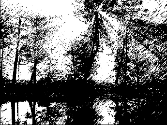 �������� ������� Filter > Artistic > Palette Knife