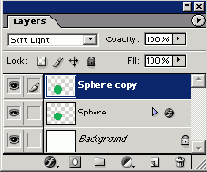 �������� ����� ���������� ���� �� Soft Light (������ ����)