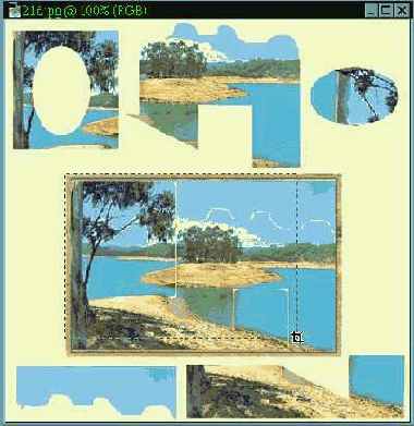 Инструмент Crop в работе