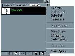 Палитра Paths