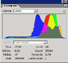 ������ � �������� Histogram