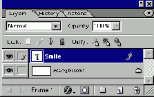 Создание анимации с искажением текста