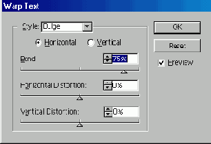 Создание анимации с искажением текста