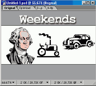 Ввод текста в программе ImageReady