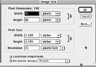 ������� Image Size (������ �����������)