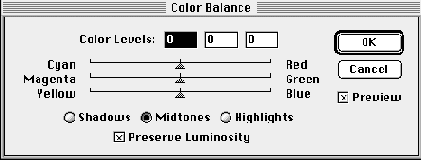 ������� ������� �������� � Photoshop
