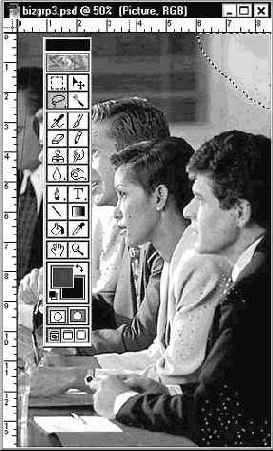 ������� ������� �������� � Photoshop