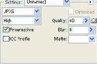 ���������� � ������� ������� Save For Web... (��������� ��� Web...)