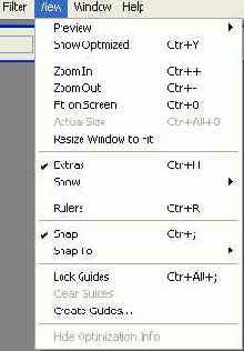 ������� ������������ � ������ PhotoShop � ImageReady
