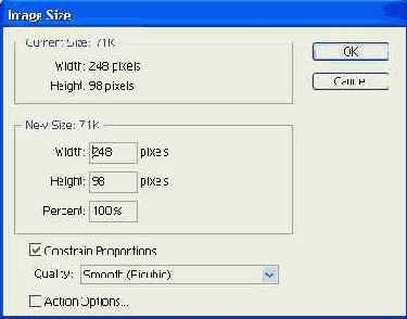 ������� ������������ � ������ PhotoShop � ImageReady