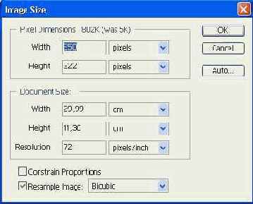 ������� ������������ � ������ PhotoShop � ImageReady