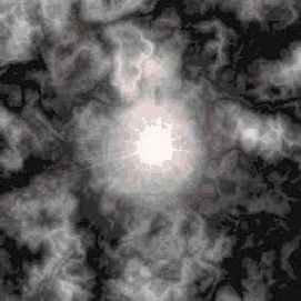 Пример 1 - Звезда в облаках