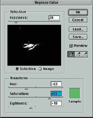 ������� Replace Color