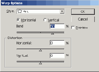 ���� Warp Options