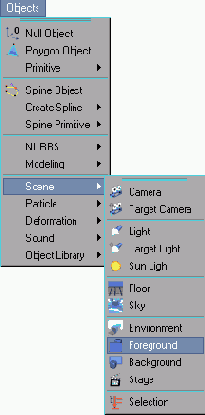 Добавление изображения переднего плана