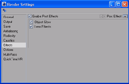 Категория Effects