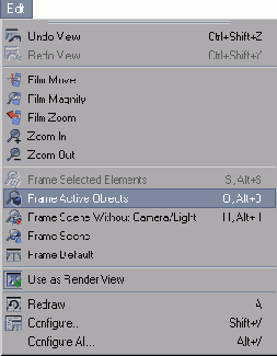Команды выравнивания в меню Edit