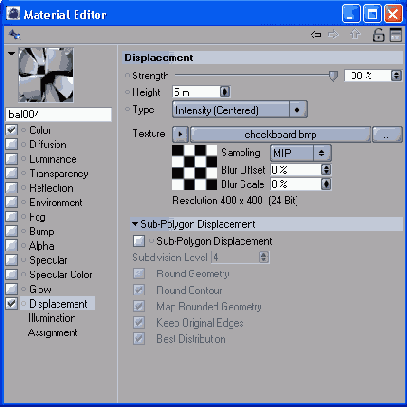 Настройка смещения