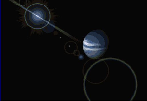 Отблески образованные преломлением лучей в линзах аппарата