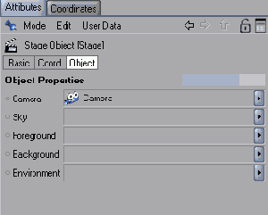Поместите в поле Camera название первой камеры