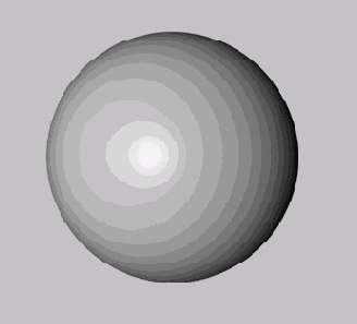 При нулевом значении наиболее плавный переход между освещенной и неосвещенной областями