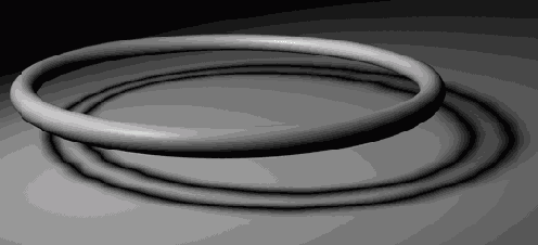 При установленном флажке Outline Shadow вместо тени отбрасывается только ее контур