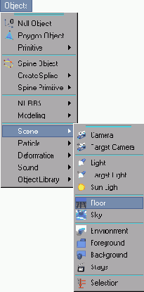 Создание объекта Floor