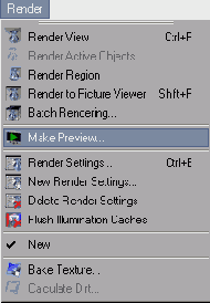 Создание предварительного просмотра