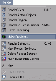 Создание предварительного просмотра