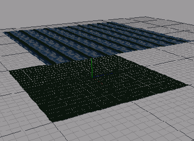 Второй объект пола будет играть роль неба