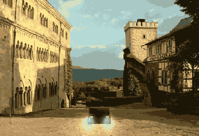 Вы можете разместить объекты сцены на фоне любой картинки