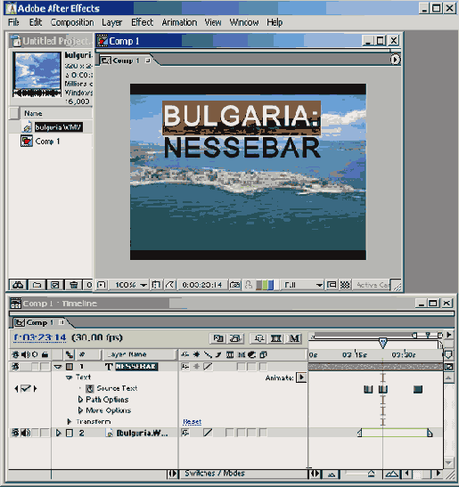 ��������� ������ Animator