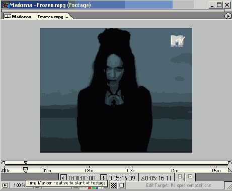 ���� Layer, Footage � Composition
