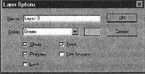 ���������� ���� Layer Options (��������� ����)