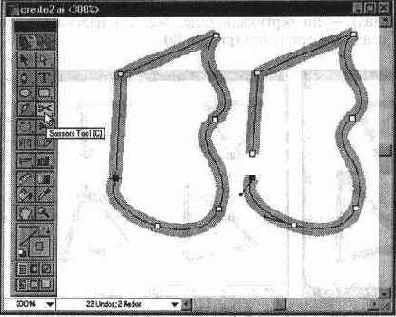 ��������� ���� � ������� ����������� Scissors (�������)