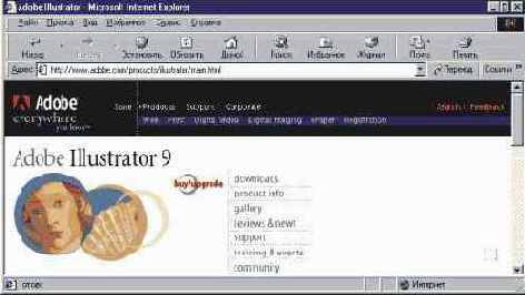 Место Illustrator в семействе программ Adobe