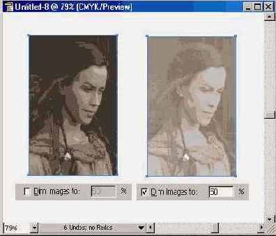 Отображение точечных изображений