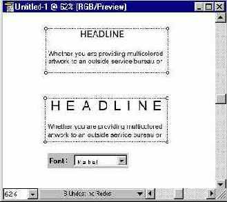 Подгонка заголовка