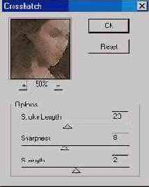 Фильтр Crosshatch