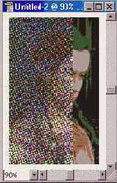 Фильтр Color Halftone