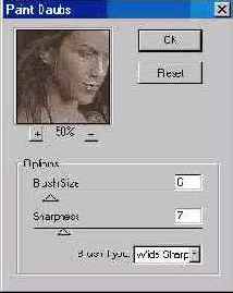 Фильтр Paint Daubs