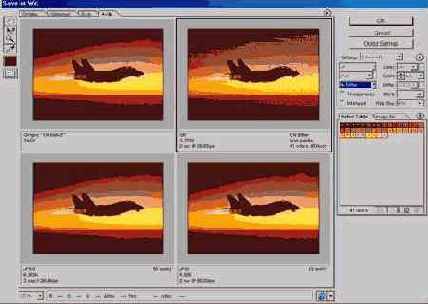 Команда Save for Web